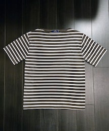 SAINT JAMES | SAINT JAMES PIRIAC グレー×ライトグレー 仏製 USED (Tシャツ/カットソー)