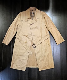 Sealup | Sealup コットンリネン BELTED COAT beige USED (トレンチコート)