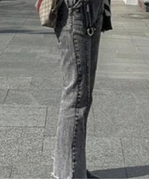 PAGEBOY | フロントスリットジーンズ2(デニムパンツ)