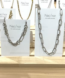 BRICK & SONS | Nei/nor 316L stainless steel jewelry／サージカルステンレス316L／色落ちしないPVDコーティング／金属アレルギー対応(ネックレス)