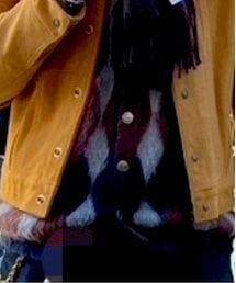 Pherrow's | Pherrow's Mohair Cardigan [Argyle Pattern](カーディガン/ボレロ)