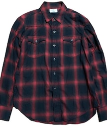 RAGS McGREGOR  | RAGS McGREGOR  オンブレチェックシャツ(シャツ/ブラウス)