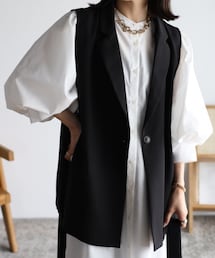 ap retro | 【3日間(7/22-24)限定SpecialPrice】【ZOZO SALE】オープンサイドベルトベスト(ベスト)