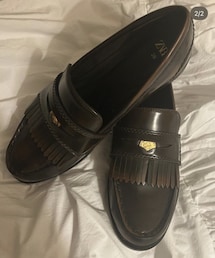 ZARA | フラットローファーメタルディテール(ローファー)