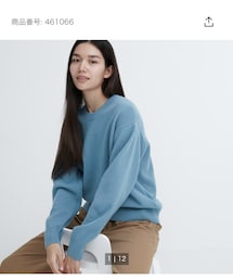 UNIQLO | プレミアムラムクルーネックセーター（長袖）(ニット/セーター)