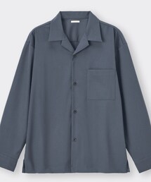 GU | オープンカラーシャツ¥1,990(シャツ/ブラウス)