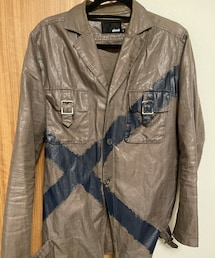 glamb | クロスペイントジャケット　old(テーラードジャケット)