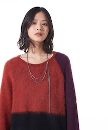 s'yte | BRASS SNAKE LAYER CHAIN Product No: UV-A45-968-1-03(ネックレス)