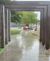 酒々井PAにてゲリラ雷雨⚡️ | その他