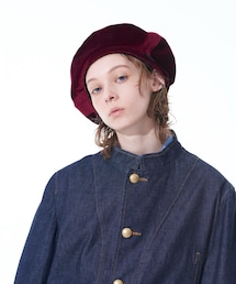 s'yte | VELVETEEN BERET(ハンチング/ベレー帽)