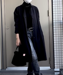 evam eva | ステンカラーコート