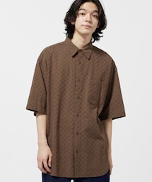 GU | オーバーサイズレースシャツ(シャツ/ブラウス)