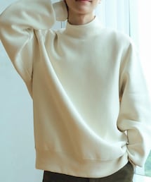 GU | ヘビーウェイトスウェットハイネックプルオーバー/サイズL/カラー:ナチュラル/商品番号352079(スウェット)