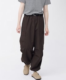 GU | スーパーワイドカーゴパンツ(カーゴパンツ)