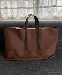 マイハンドメイド | ショコラカラーのトートバッグ(トートバッグ)