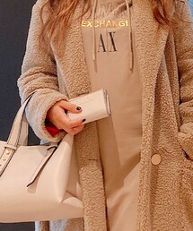 ARMANI EXCHANGE | アイボリー　折りたたみ財布(財布)