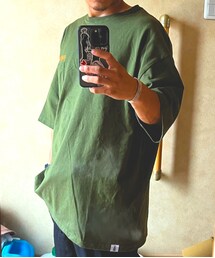 ABEAMUS / POCKET LOGO TEE (ARMY GREEN)  ¥5,500 | Tシャツ/カットソー