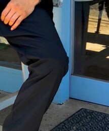 ABEAMUS / DRY STRETCH PANS (BLACK) | スラックス