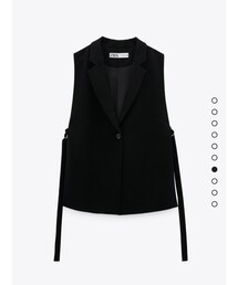 ZARA | スリットベスト(ベスト)