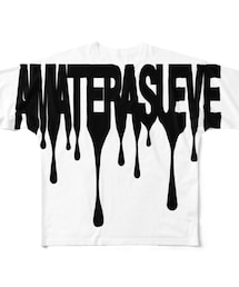no brand | AMATERASUEVE涙黒 フルグラフィックTシャツ(Tシャツ/カットソー)