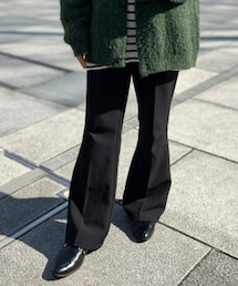 GU | 2WAYストレッチフレアパンツ(パンツ)