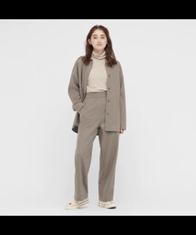 UNIQLO | ブラッシュドジャージシャツジャケット(ジャケット/アウター)