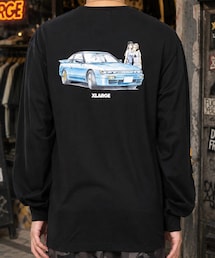 XLARGE | XLARGE × INITIAL D L/S TEE MAKO SAYUKI(Tシャツ/カットソー)