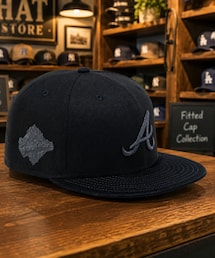 NEW ERA | 59FIFTY Black Snake Atlanta Braves(キャップ)