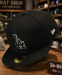 NEW ERA | ニューエラ フラットバイザーキャップ MLBドジャース 59FIFTY(キャップ)
