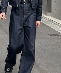 LOEWE | 24ss ハイウエストリジットデニム(デニムパンツ)