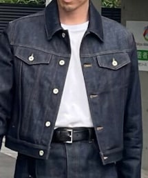 LOEWE | 24ss リジットデニムトラッカージャケット(デニムジャケット)