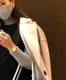 ZARA | ノーカラーコート