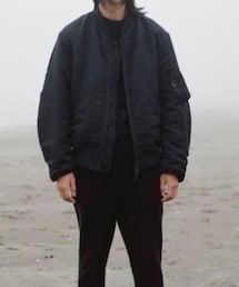 COMOLI | Comoli シルクナイロン MA-1 U03-04005(ジャケット/アウター)