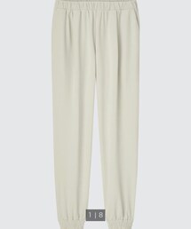 UNIQLO | クレープジャージージョガーパンツ【商品番号448472】(パンツ)