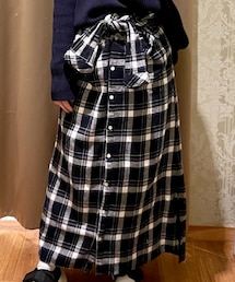 no brand | シャツワンピース