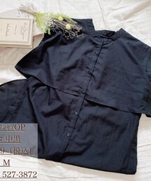 しまむら | フライヨークシャツワンピース(シャツワンピース)