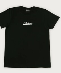 Lifeholicライフホリック | Lifeholic LOGO T-SHIRT BLACK (Tシャツ/カットソー)