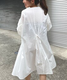 W DOT | シャツワンピース