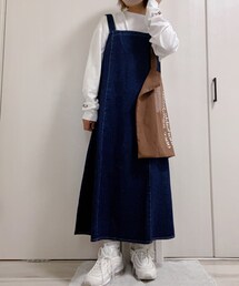 まえ🐻 | ジャンパースカート