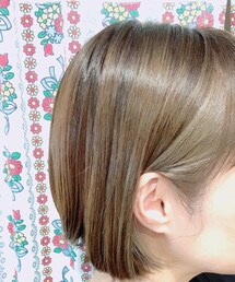 インナーカラー✂️オリーブにミルクティーカラー | その他