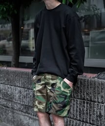 DEAD STOCK " 2000s MOCEAN Woodland Camo Shorts | その他パンツ