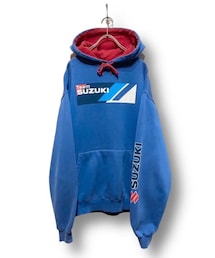 “SUZUKI” Sleeve Print Hoodie | パーカー