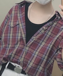 used | マドラスチェックシャツ(シャツ/ブラウス)