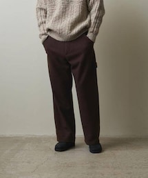 Cale | × Steven Alan / NATURAL WOOL FELT PAINTER PANTS(パンツ)