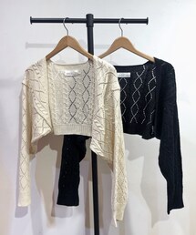 di colore | カーディガン/ボレロ