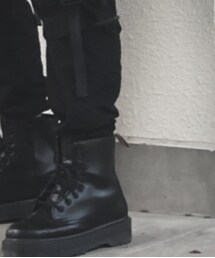 Dr. Martens | 8ホールブーツの黒ステッチverです(ブーツ)