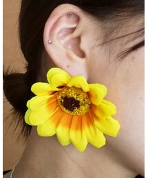 ハンドメイド：竹と修行 | ピアス（片耳用）