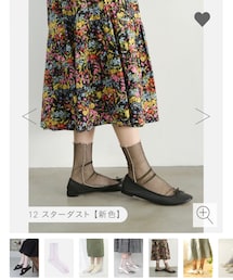 靴下屋 | 縫製メロウラメチュールソックス(ソックス/靴下)