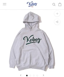 keboz/ケボズ | KEBOZ®︎ ICON LOGO FELT SWEAT PULL / L / HEATHER(パーカー)