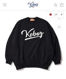 keboz/ケボズ | ICON LOGO FELT SWEAT CREWNECK(スウェット)